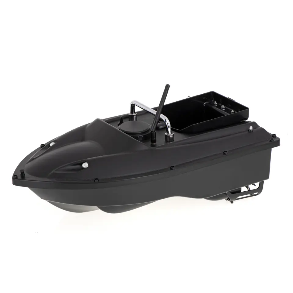 RC boat groundbait boat for groundbait black