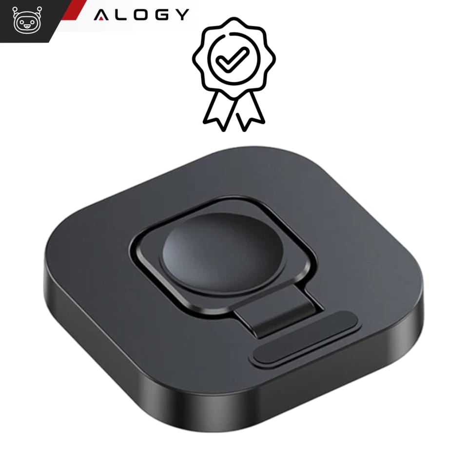 Mini ładowarka indukcyjna do ładowania Apple Watch USB Alogy Mini Stand Charger Czarna