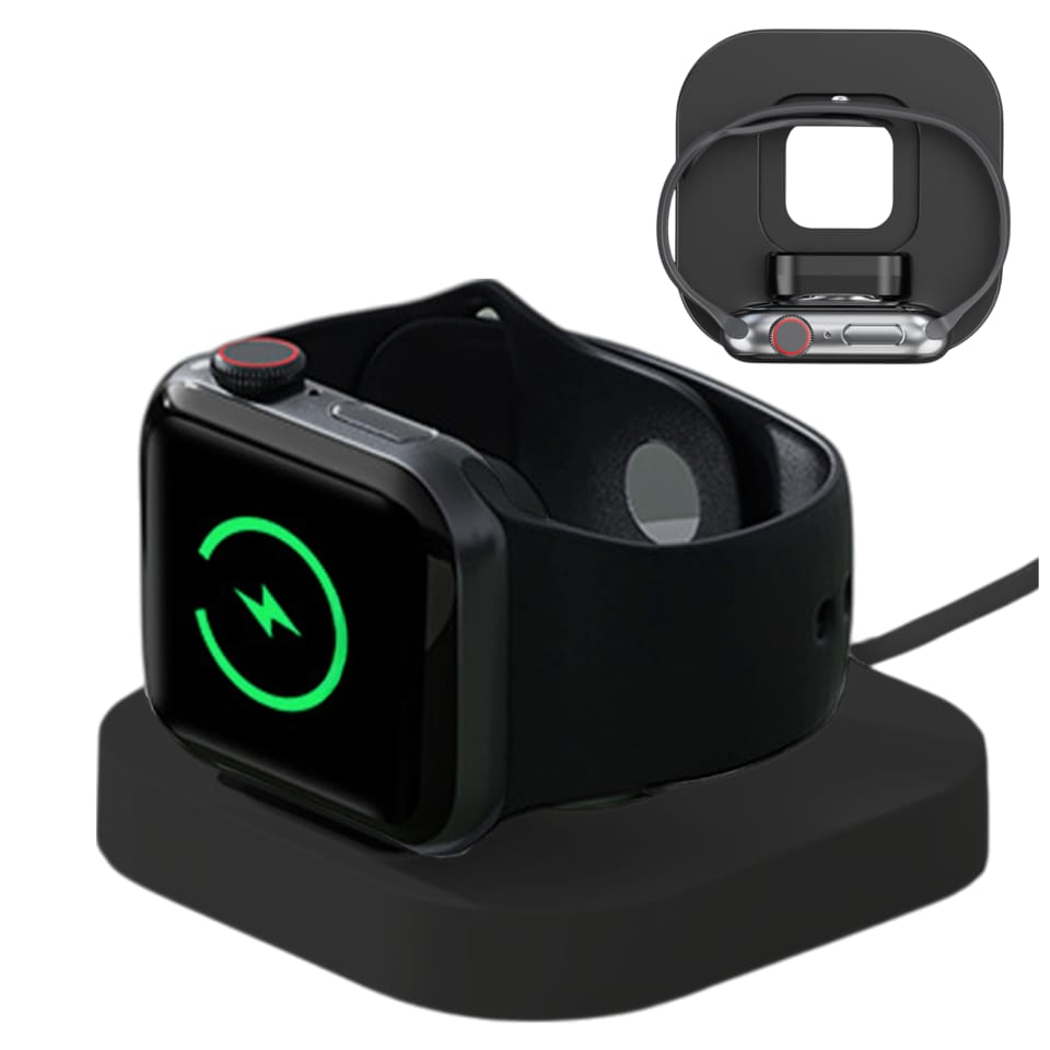 Mini ładowarka indukcyjna do ładowania Apple Watch USB Alogy Mini Stand Charger Czarna