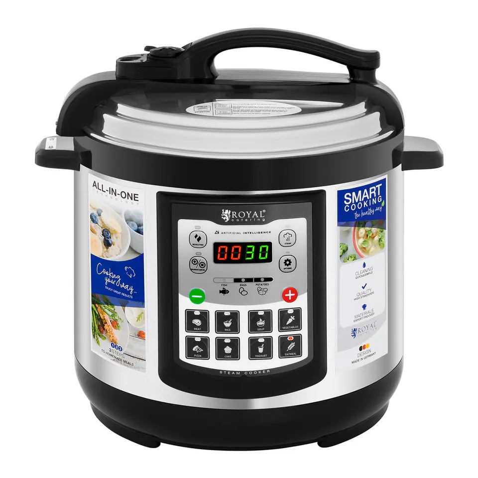 MULTI-FUNCTIONAL ELECTRIC COOKER: How to use and clean