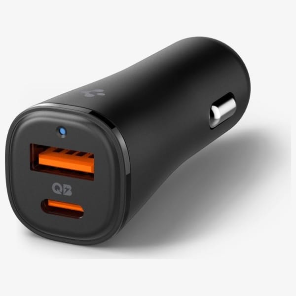 Ładowarka sieciowa Spigen EV482 48W      ArcStation Essential Czarna/Black ACP08447