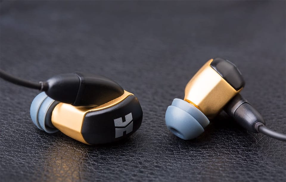 Słuchawki douszne HiFiMAN RE2000 Pro Gold