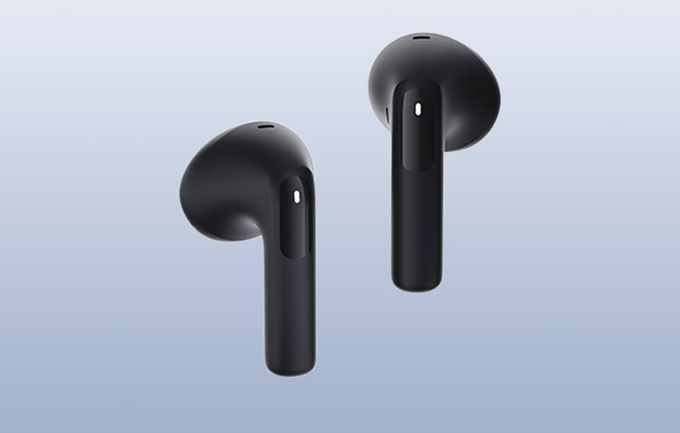 Słuchawki TWS QCY Ailybuds E20 HT13 (czarny)