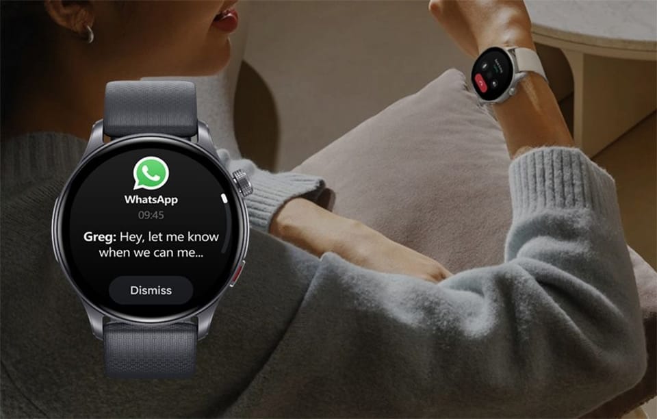 Smartwatch ZEBLAZE Btalk GPS (szary)