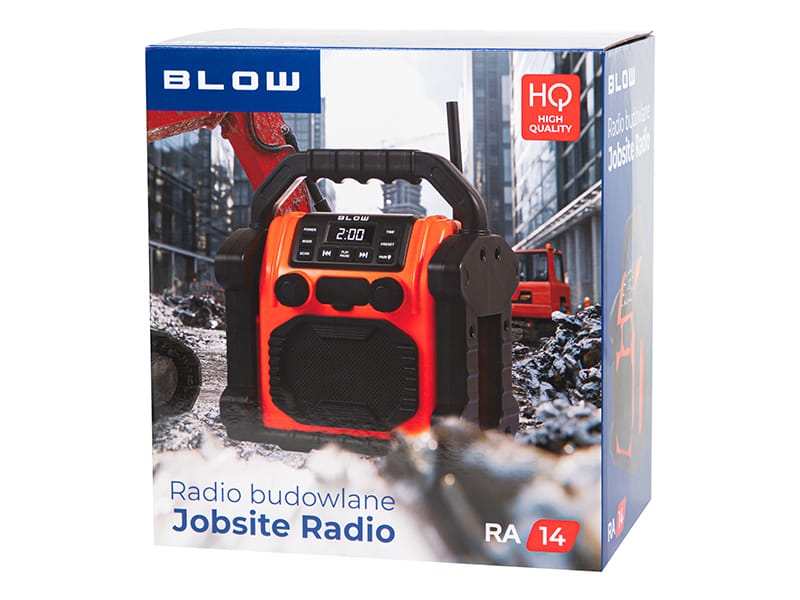 Radio budowlane AM/FM Blow RA14