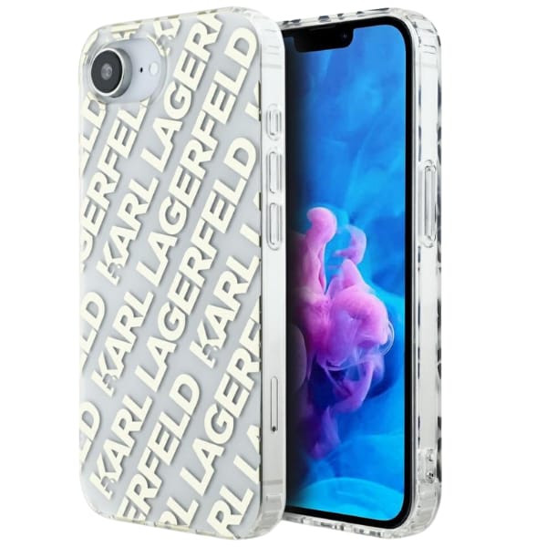 Etui Karl Lagerfeld IML Repeat Logo do   iPhone 16e złoty