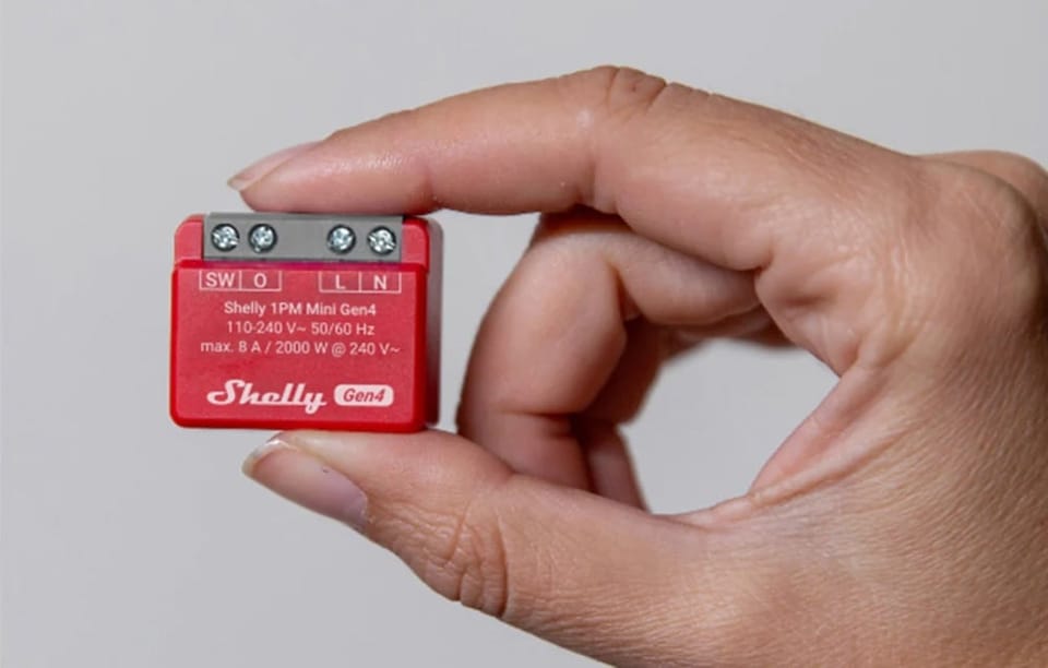 Przekaźnik SHELLY 1PM Mini Gen4 Zigbee Matter