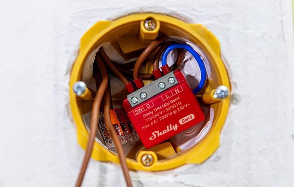 Przekaźnik SHELLY 1PM Mini Gen4 Zigbee Matter