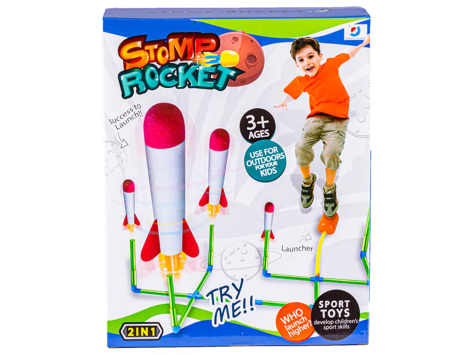 Foam Rocket Launcher, Stomp Rocket