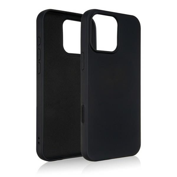 Beline Etui Silicone iPhone 16 Pro 6.3"  czarny/black