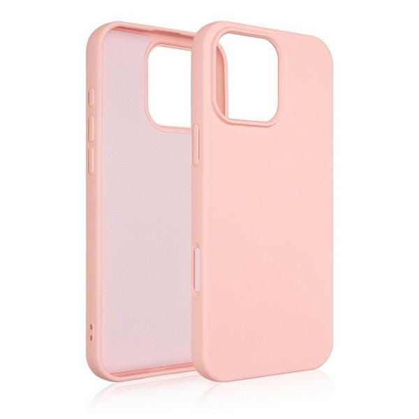 Beline Etui Silicone iPhone 16 Pro 6.3"  różowo-złoty/rose gold