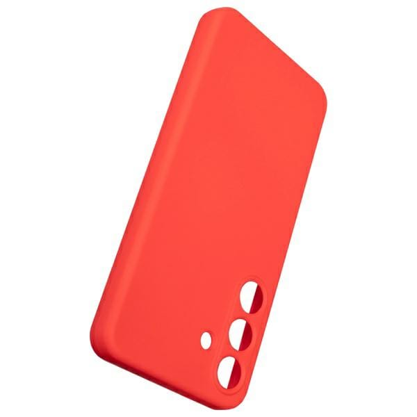 Beline Etui Silicone Samsung S25         czerwony/red