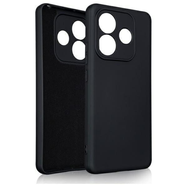 Beline Etui Silicone Xiaomi Redmi Note   14 czarny/black