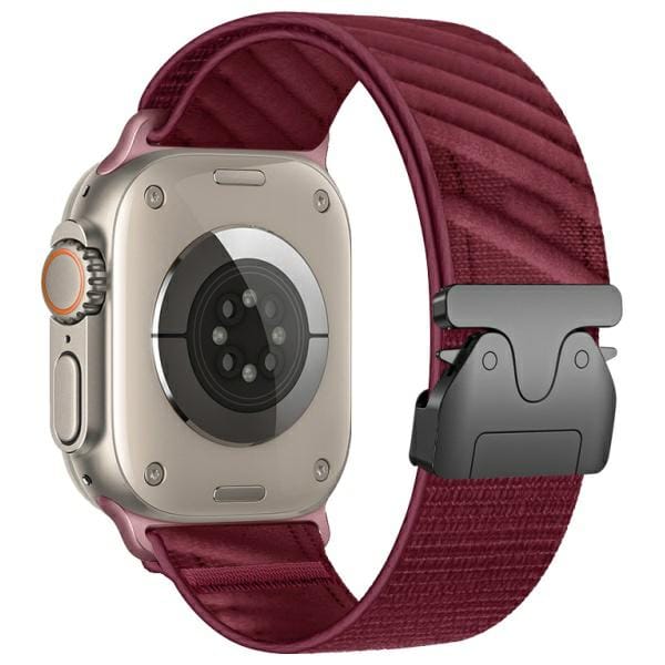 Beline pasek Apple Watch Oblique         Parachute buckle 38/40/41mm czerwony/red