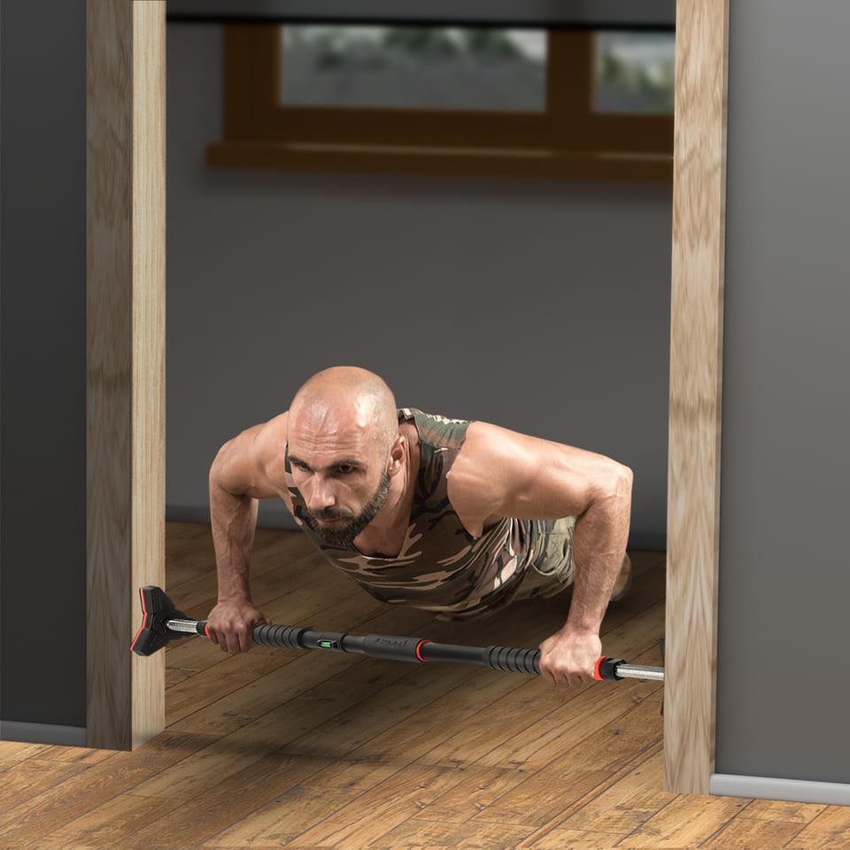 HMS DD401 Pull-up Bar With Level (Width 98-133 Cm