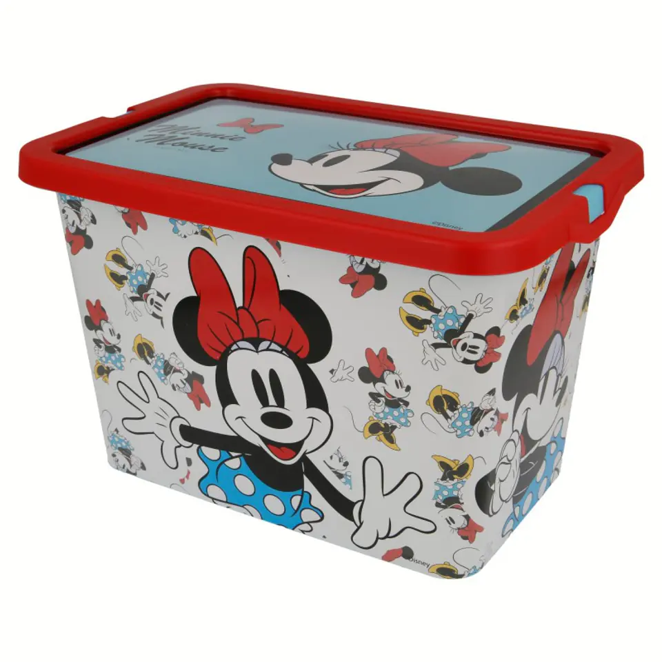 Minnie mouse deals plastic toy box