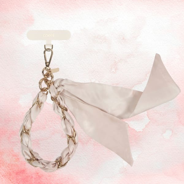 Uniwersalna smycz do telefonu 2w1 UNIQ   Coehl Caryne dusty nude