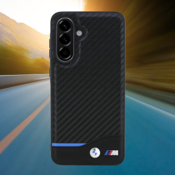 Etui BMW M Carbon do Samsung Galaxy A56  czarny