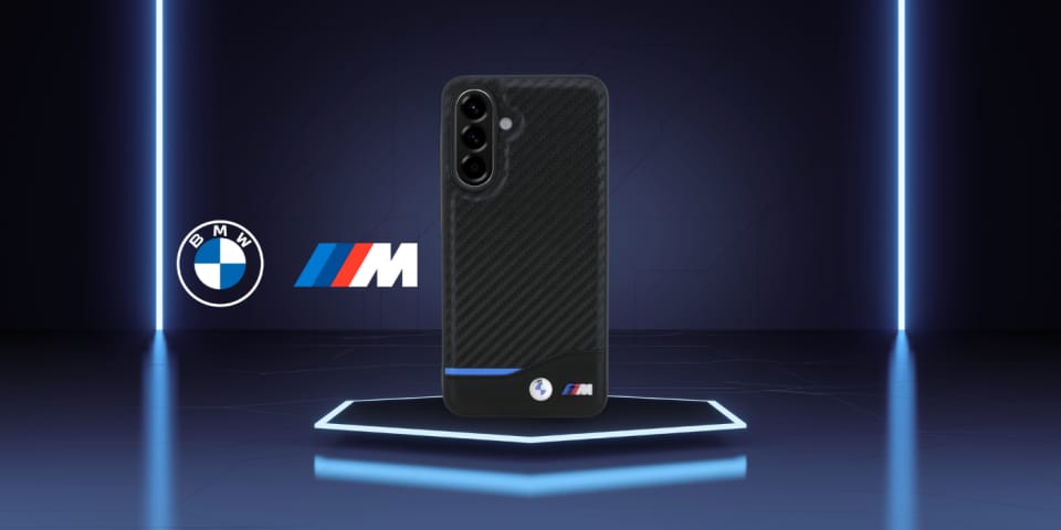 Etui BMW M Carbon do Samsung Galaxy A56  czarny