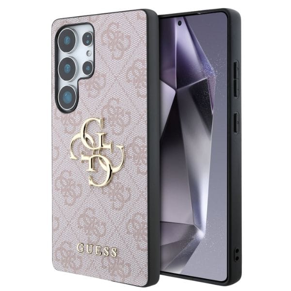 Etui Guess Big 4G Logo Classic Logo do   Samsung Galaxy S25 Ultra różowy