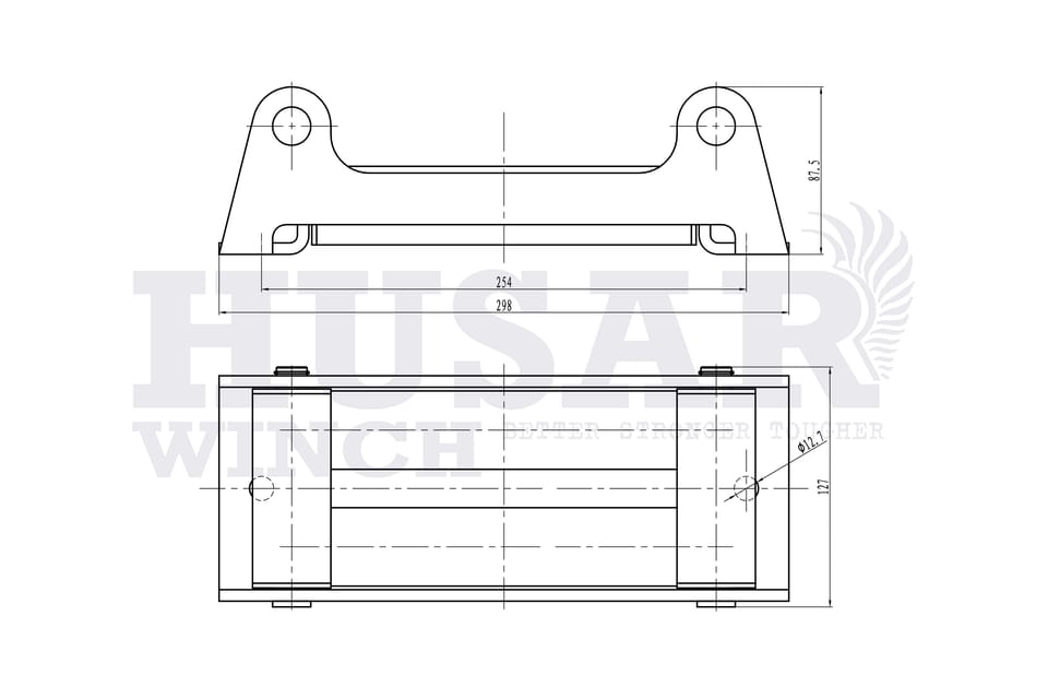Prowadnica rolkowa BST 10000 -22000Lbs