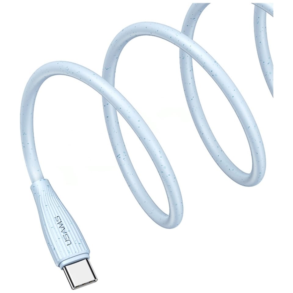 Kabel USAMS Green Series SJ716 60W USB-C do USB-C 1m biały