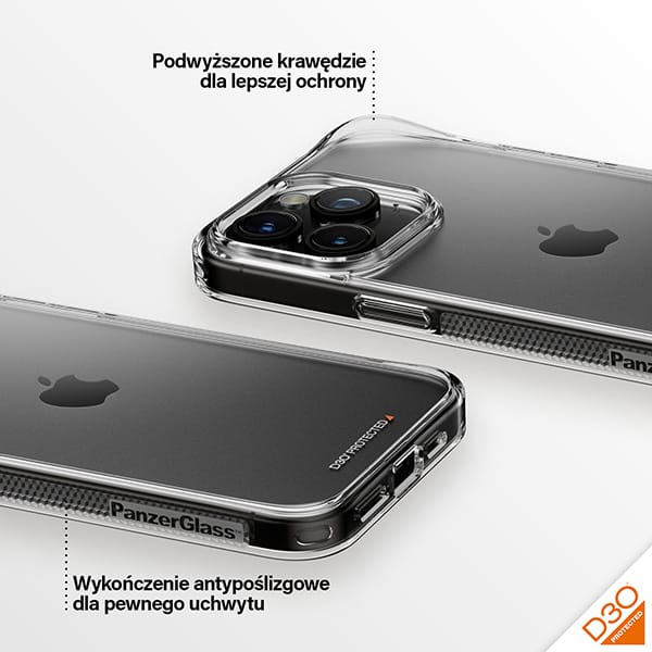 PanzerGlass Privacy Bundle 3in1 iPhone15 Pro 6.1" D3O Hardcase + Screen Protector UWF+ Lens 1137+1173+P2810