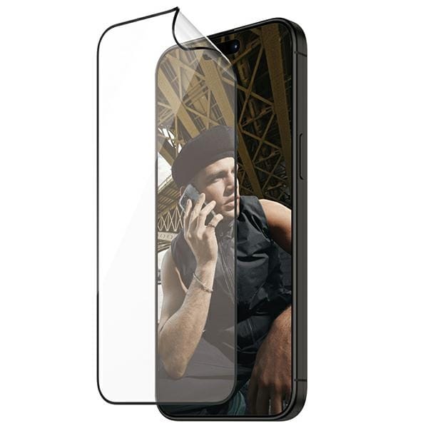 PanzerGlass Matrix D3O UWF iPhone 15 Pro6.1" Ultra-Wide-Fit rPET Screen Protection Easy Aligner Included 2818 hybryda