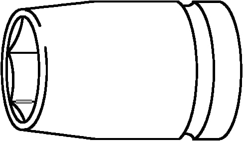 Zestaw TCS 1/3 nasadek udarowych 1/2", 19 elementowy STAHLWILLE