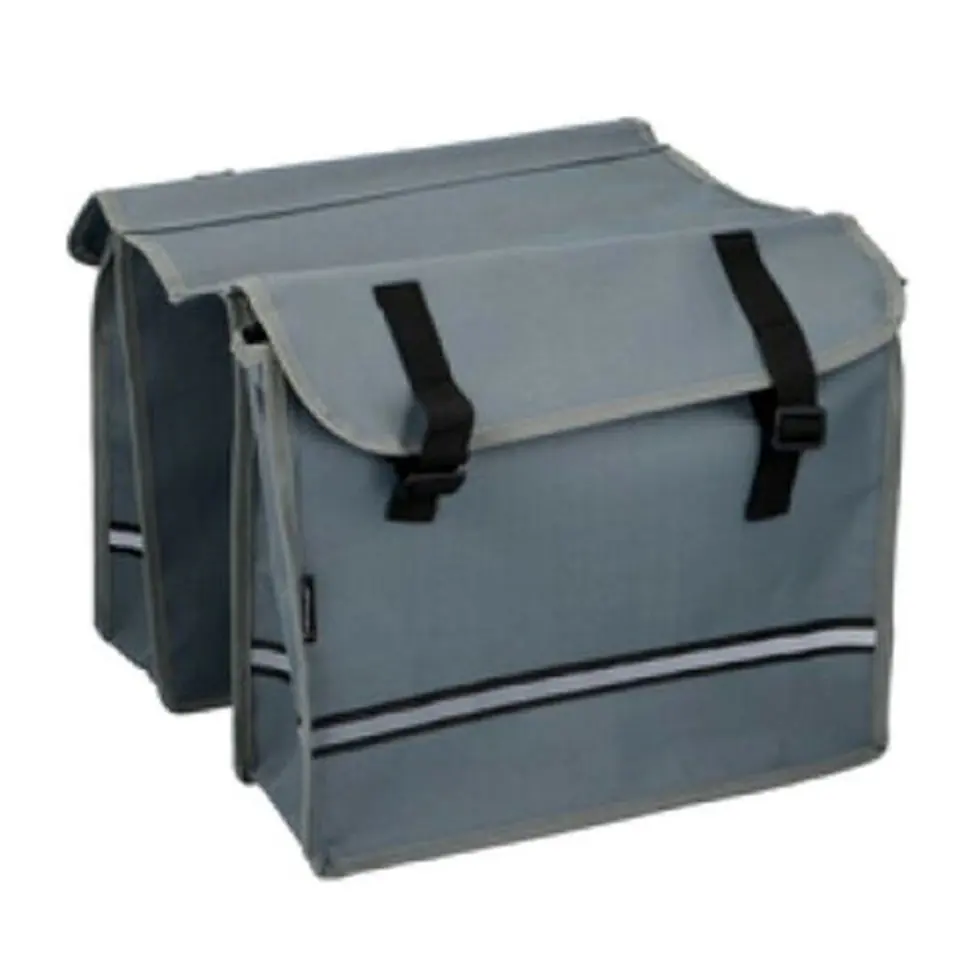Dunlop Bicycle bag / pannier for rack large 26 l Grey Wasserman.eu