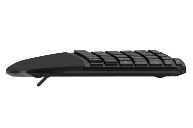 Bezprzewodowa klawiatura ergonomiczna Pro Fit KB675 EQ TKL czarna K75491WW KENSINGTON