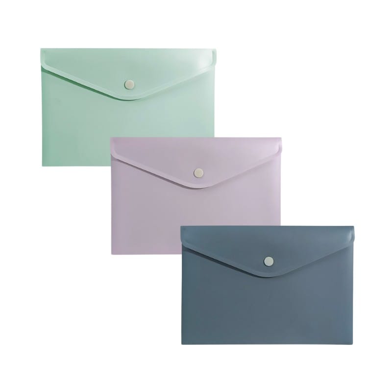 Teczka kopertowa A5 PP mix (10szt.) MORANDI TKM-A5 BIURFOL