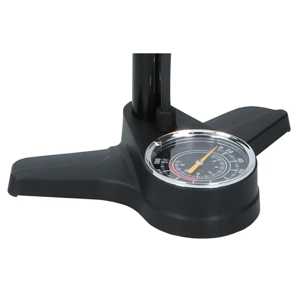 Dunlop Bicycle Floor Pump with Pressure Gauge Wasserman.eu