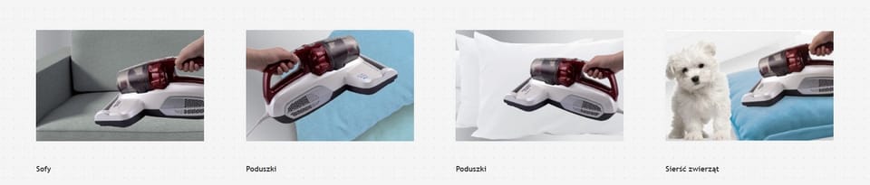 Hoover MBC500UV 011 Odkurzacz do materacy, bezworkowy, pojemnik na kurz 0,3 l, moc 500 W, promień roboczy 5 m, biały/czerwony |