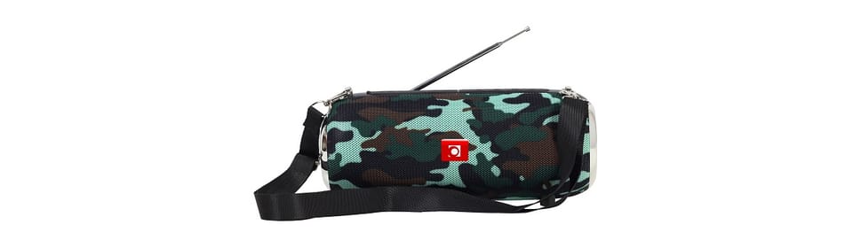GEMBIRD PRZENOŚNY GŁOŚNIK BLUETOOTH SPK-BT-17-CM FM-RADIO, WBUDOWANY MIKROFON, WZÓR MORO, USB, AUX, MICROSD