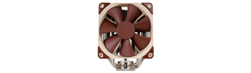 Noctua NH-U12S wentylator do PC Procesor Chlodnica/wentylator 12 cm Brązowy, Stal nierdzewna