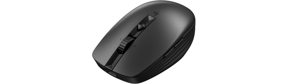 Mysz HP 710 Rechargeable Silent Mouse Black bezprzewodowa z akumulatorem czarna 6E6F2AA