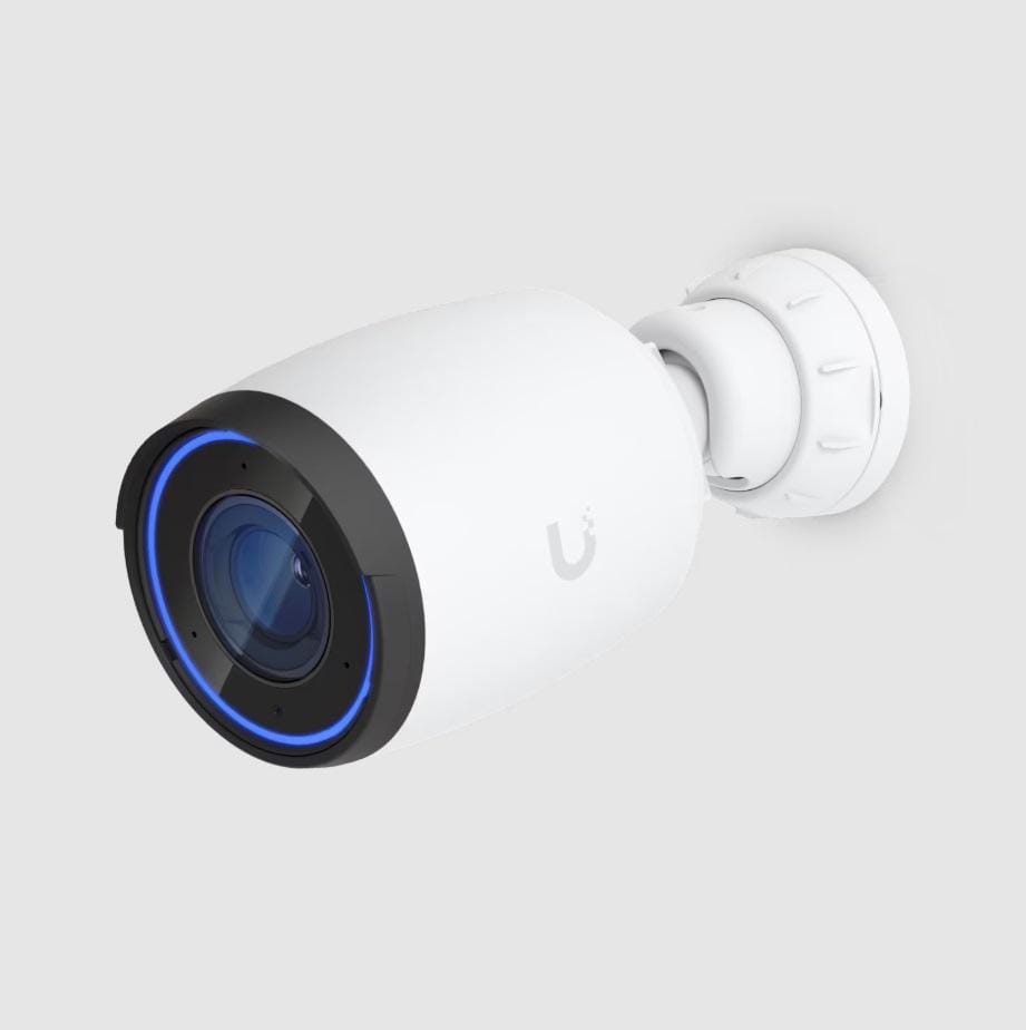 UBIQUITI UVC-AI-PRO-WHITE INDUSTRIAL 4K CAMERA, OPTICAL ZOOM, AI FEATURES, WHITE