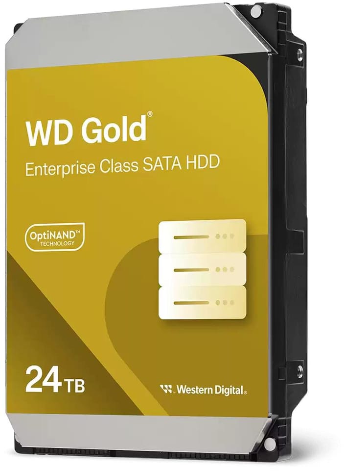 Dysk twardy HDD WD Gold 24TB 3,5" SATA WD241KRYZ