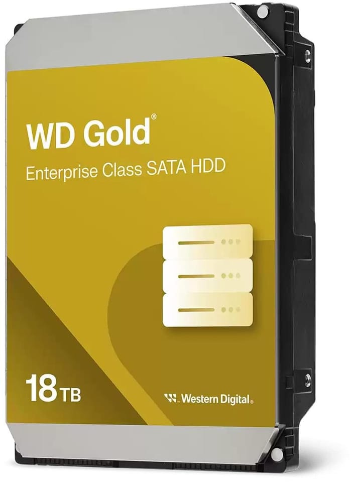 Dysk serwerowy HDD WD Gold DC HA750 (18 TB; 3.5"; SATA III)