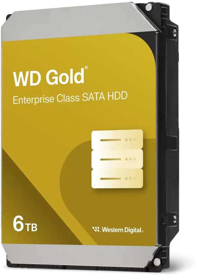 Dysk twardy HDD WD Gold 6TB 3,5" SATA WD6004FRYZ