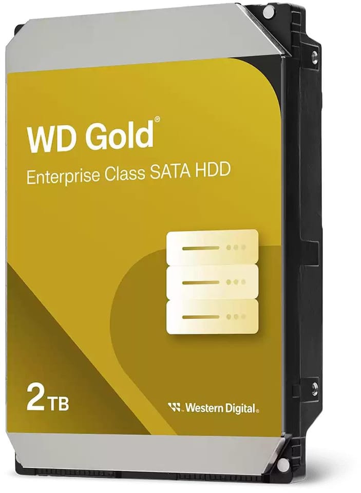 Dysk twardy WD Gold 2 TB 3.5" WD2005FBYZ