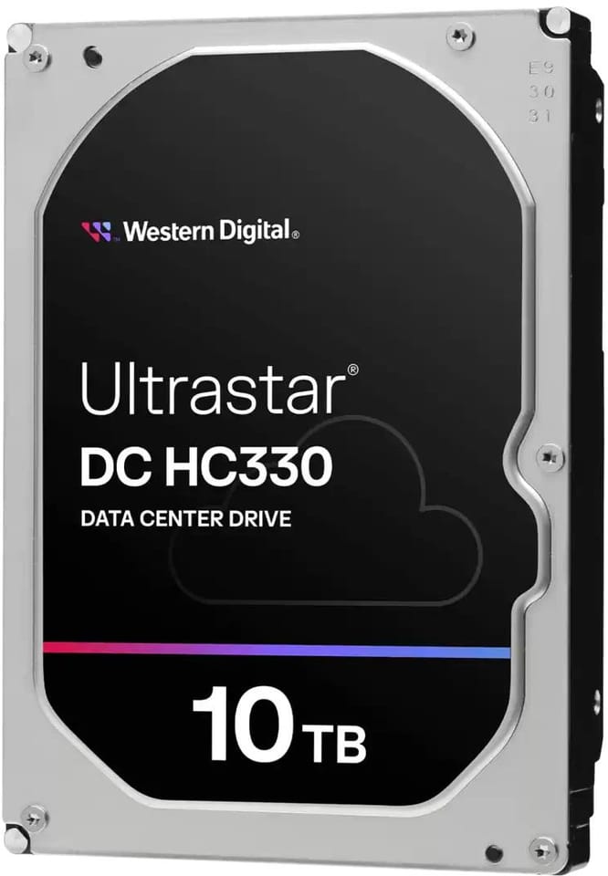 Dysk serwerowy HDD Western Digital Ultrastar DC HC330 WUS721010ALE6L4 (10 TB; 3.5"; SATA III)
