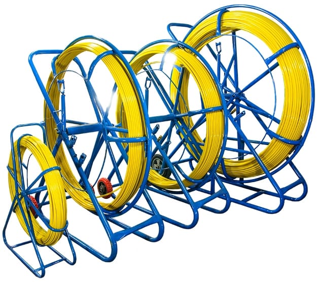 EXTRALINK CABLE PULLING ROD 11MM 250M PILOT Z WŁÓKNA SZKLANEGO DO PRZECIĄGANIA KABLI 11MM 250M ZÓŁTY