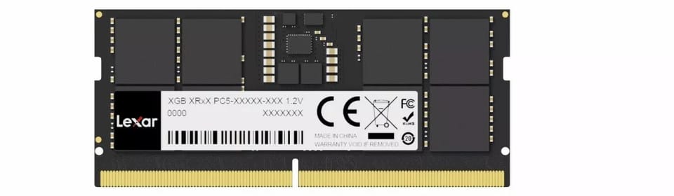 Lexar 16 GB DDR5 Pamięć RAM 4800 MHz ECC - Moduł do Komputerów i Serwerów, Zarejestrowana