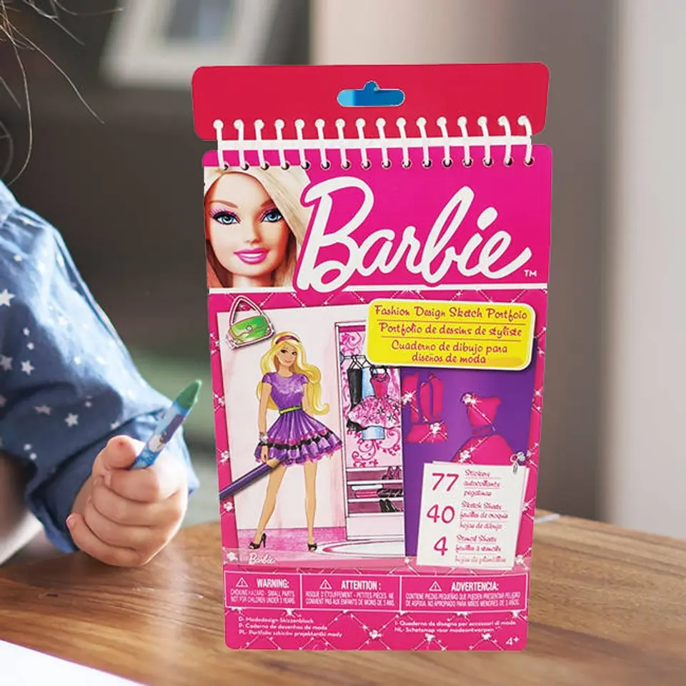 Barbie fashion sketch online pad