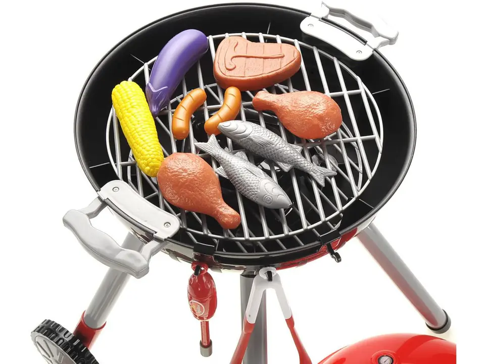 Grill On Legs With Lid, Grate + Accessories