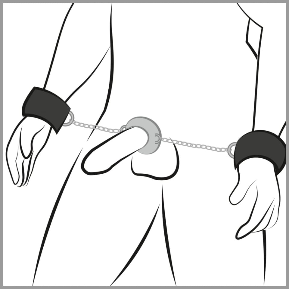 Fetish Collection Handcuffs and Penis Ring