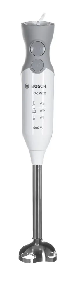 Bosch MSM66150 blender Immersion blender Silver White 600 W Wasserman.eu