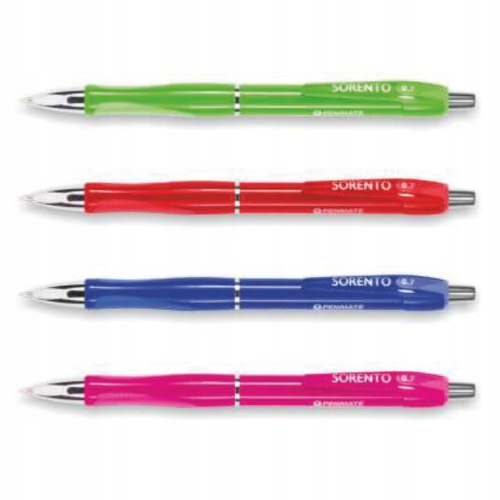 Długopis automatyczny SORENTO COLOUR niebieski 0.7mm mix kolor PENMATE TT7499